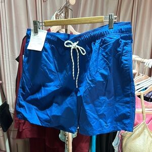 Target Blue Swim Trunks Quick-Drying Comfort
